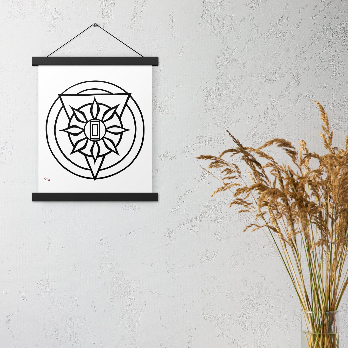 Insight ~ Wooden Hanger Art