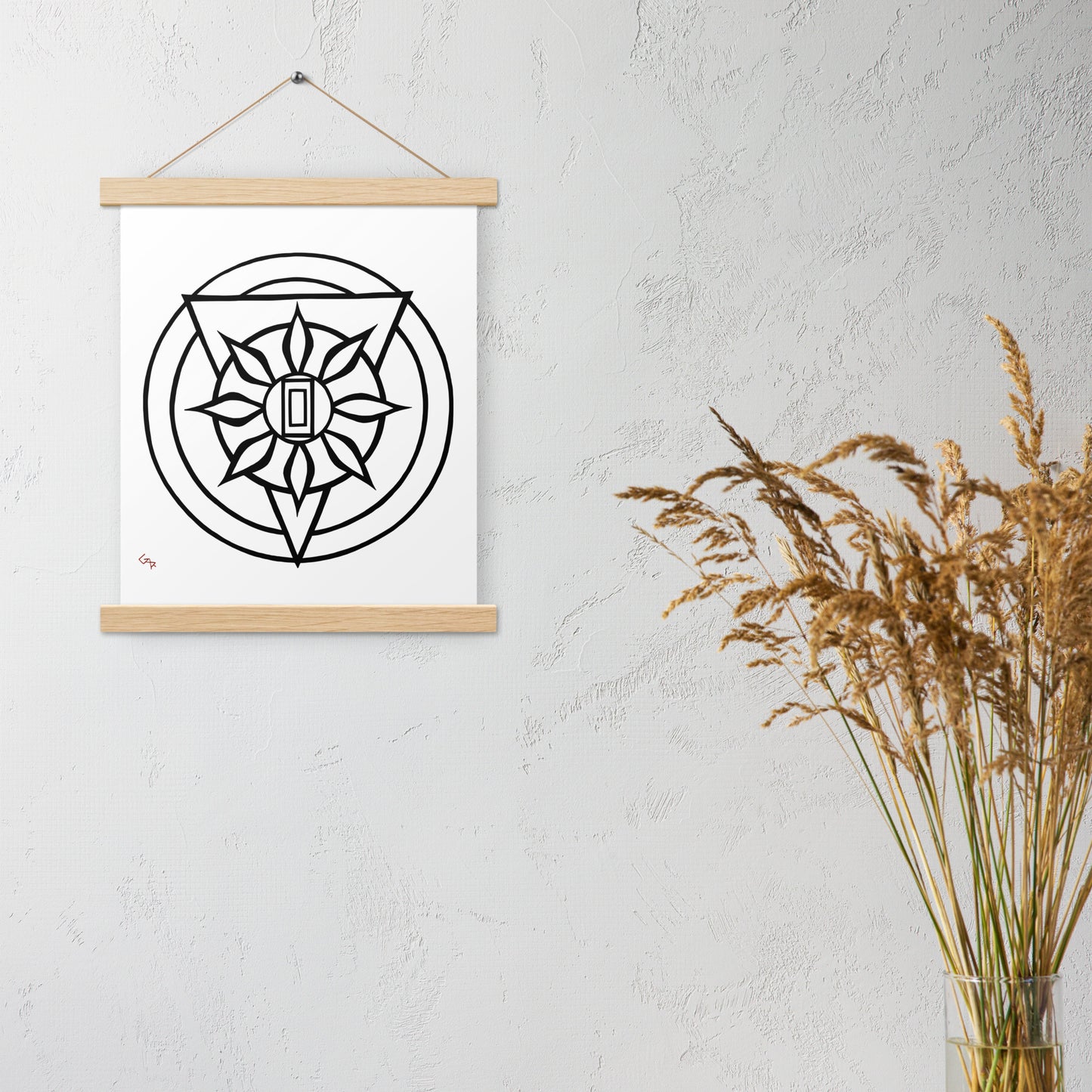 Insight ~ Wooden Hanger Art