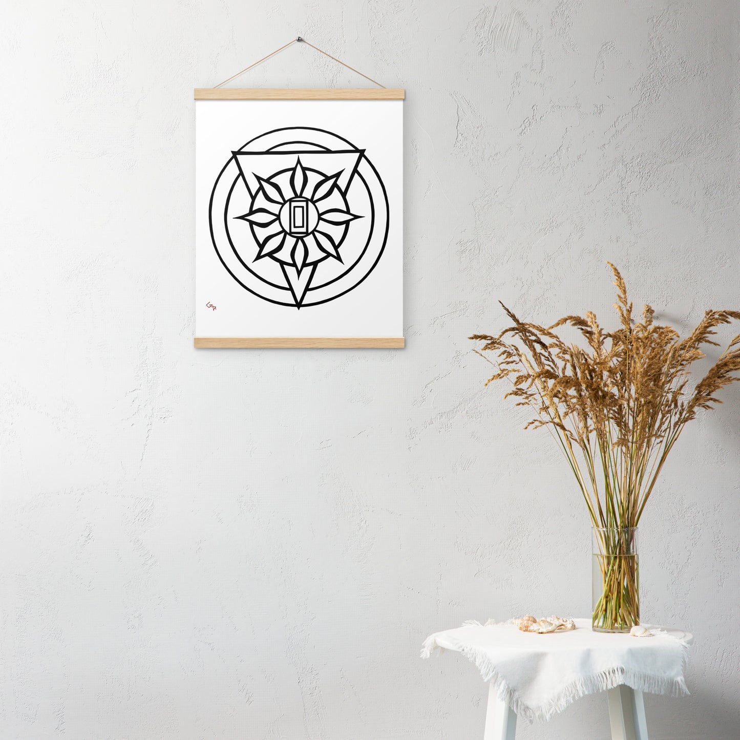 Insight ~ Wooden Hanger Art