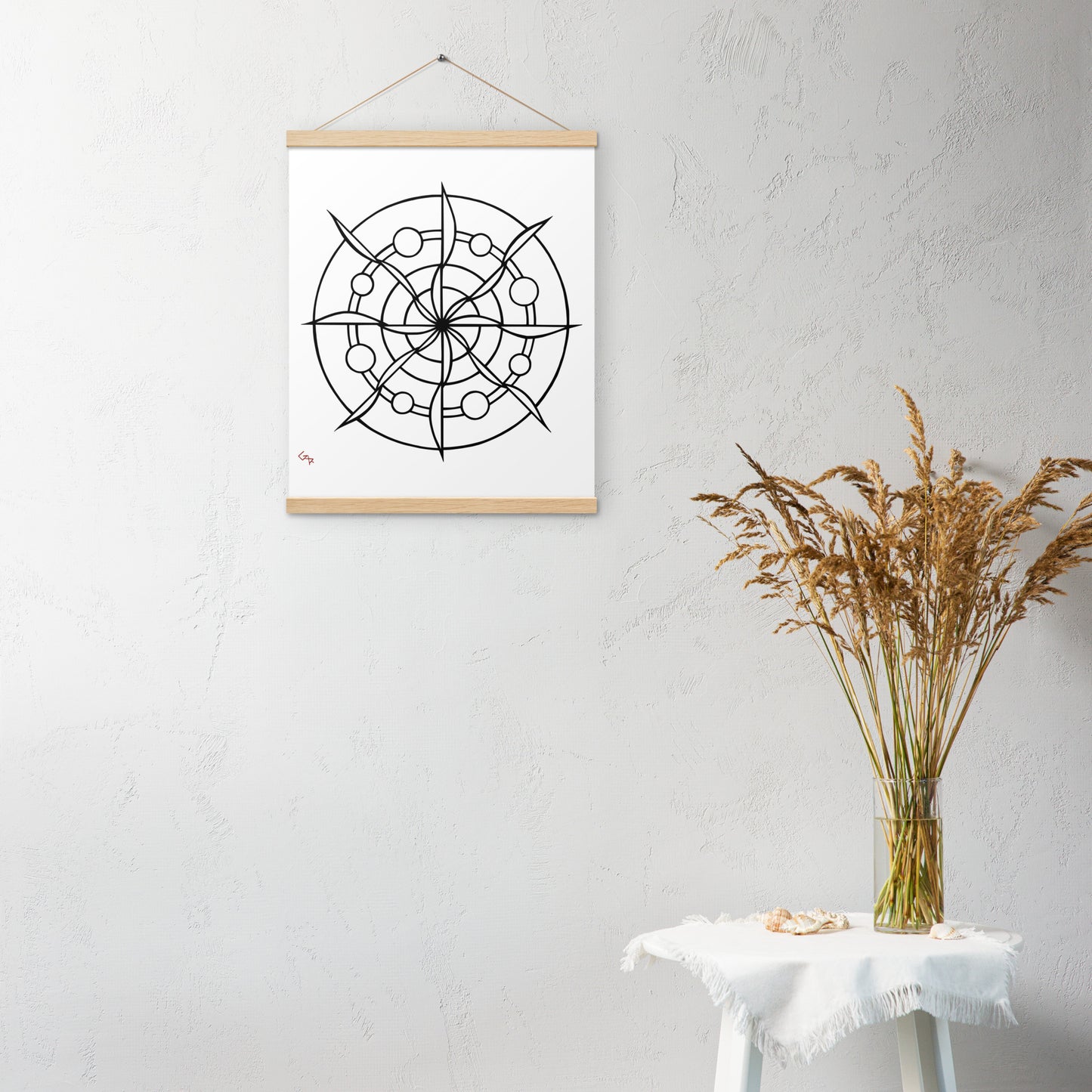 Restoration ~ Wooden Hanger Art