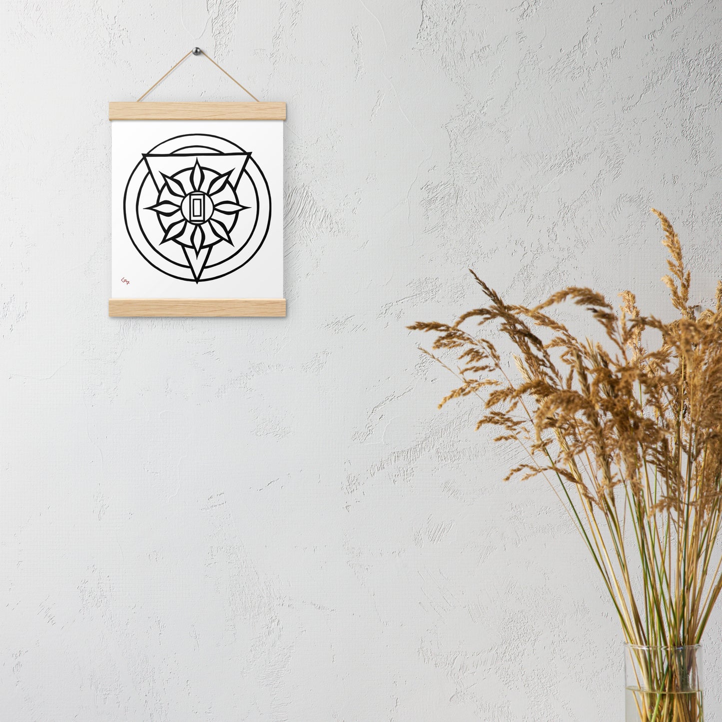 Insight ~ Wooden Hanger Art