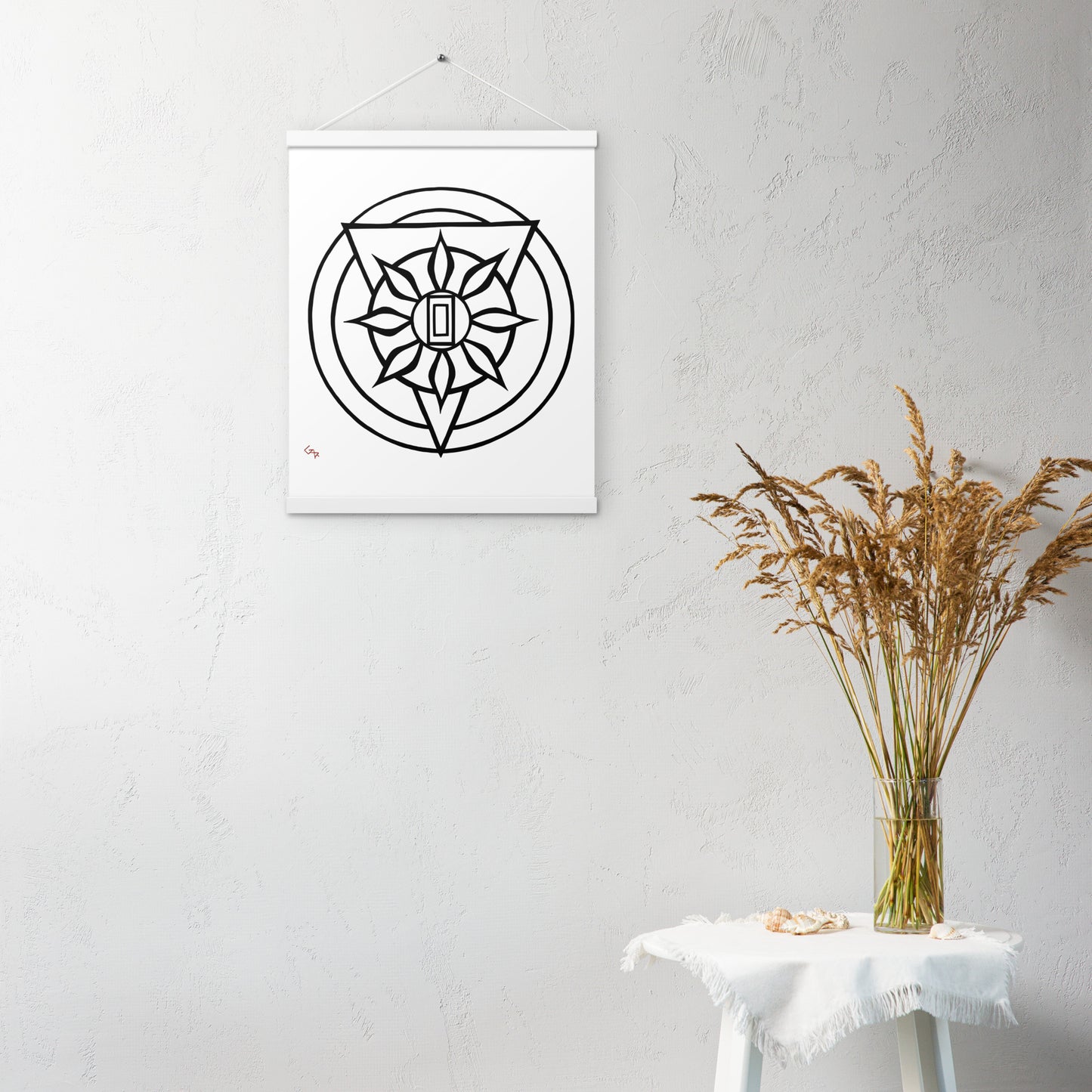 Insight ~ Wooden Hanger Art