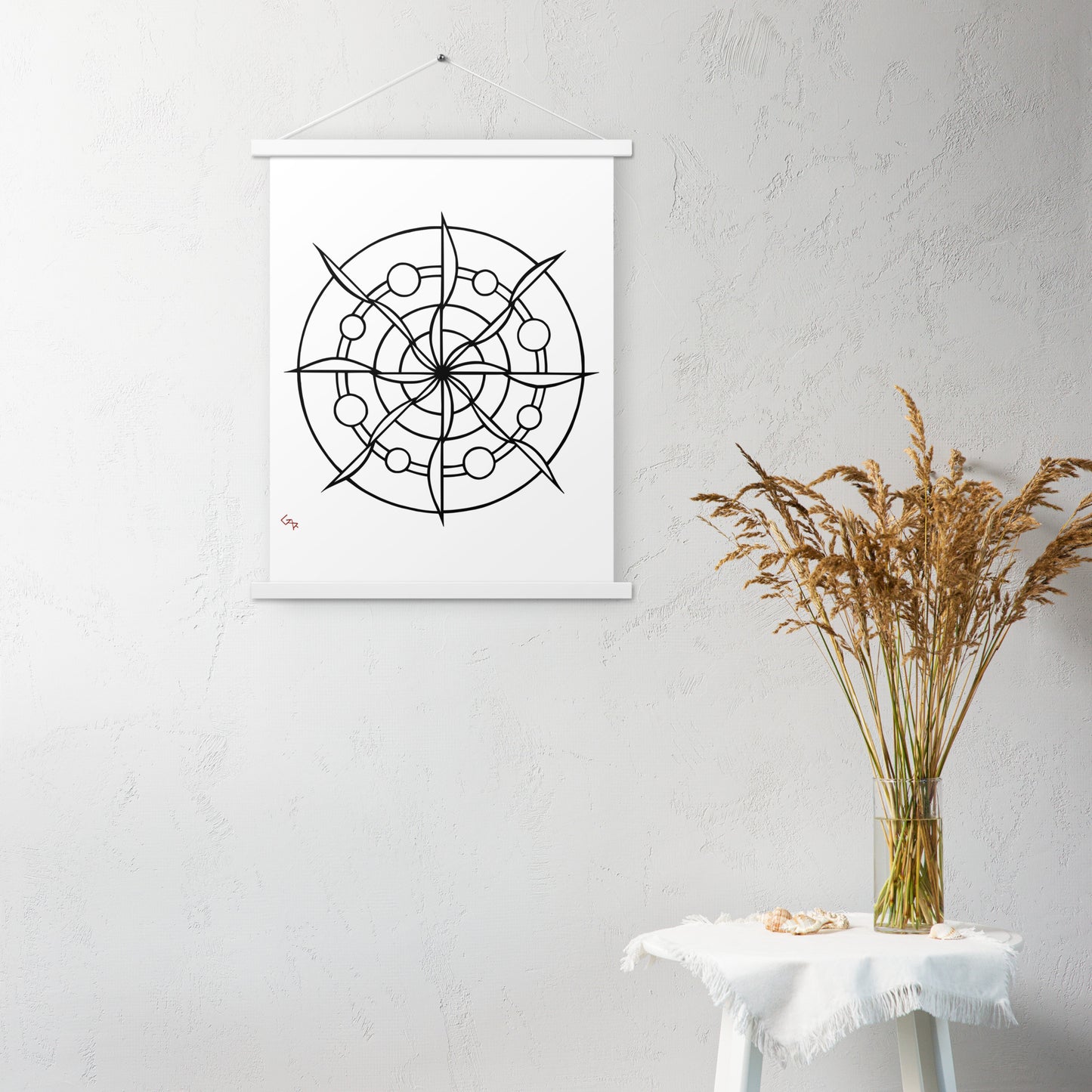 Restoration ~ Wooden Hanger Art